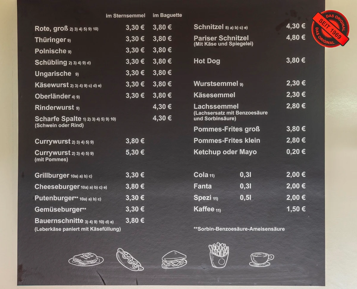 Speisekarte photo 3
