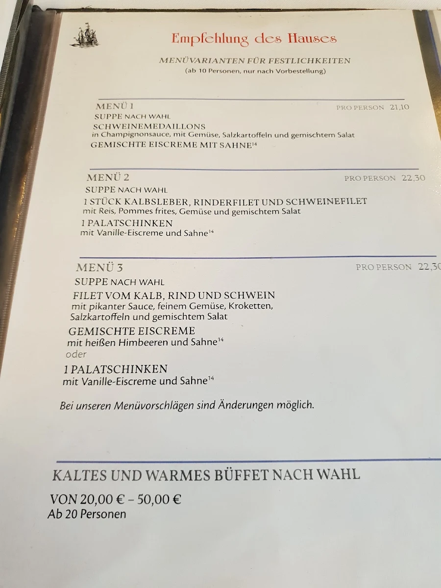 Speisekarte photo 2