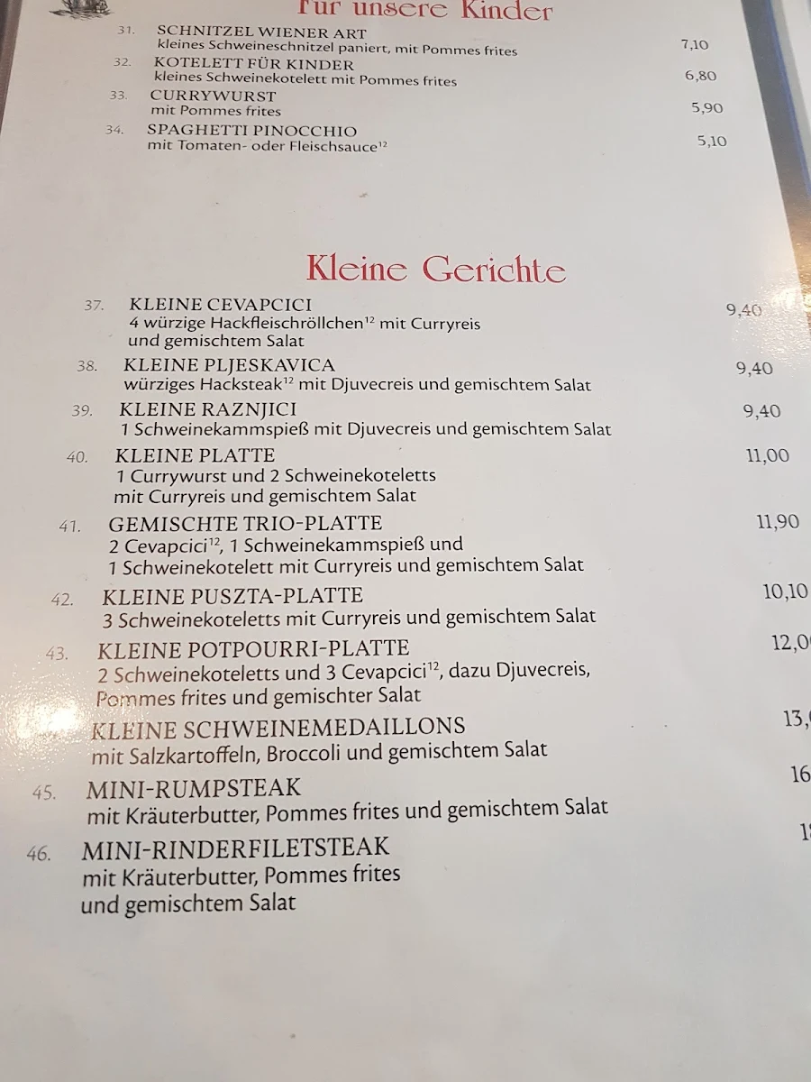 Speisekarte photo 7