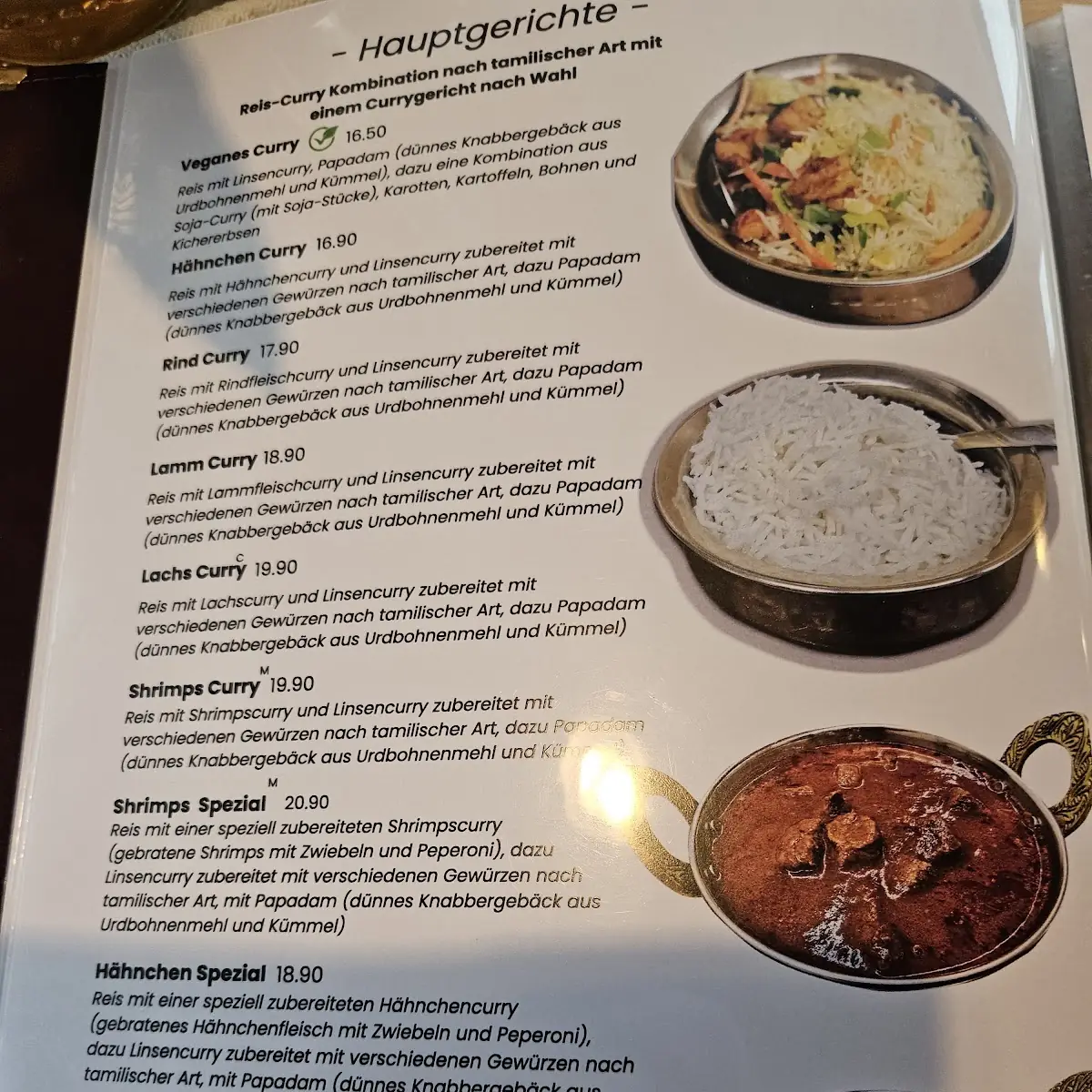 Speisekarte photo 5