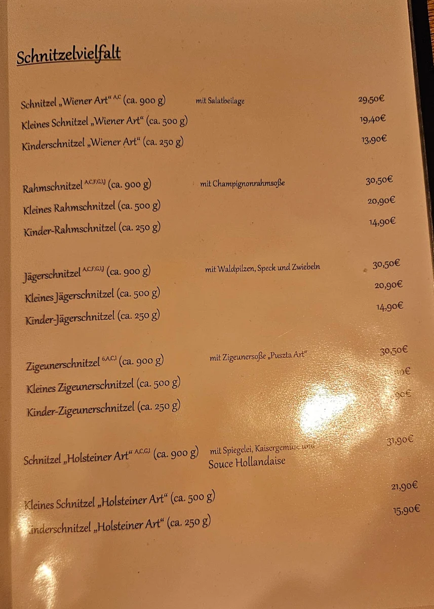 Speisekarte photo 4