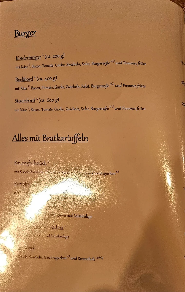 Speisekarte photo 6