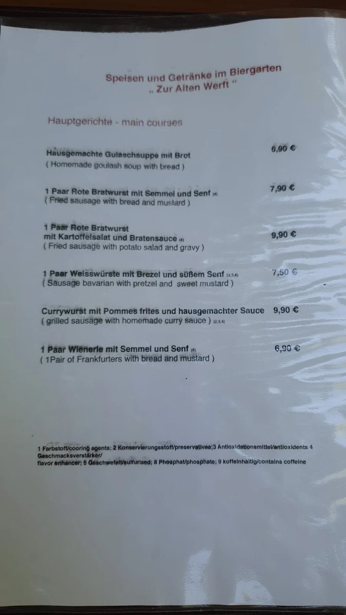 Speisekarte photo 4