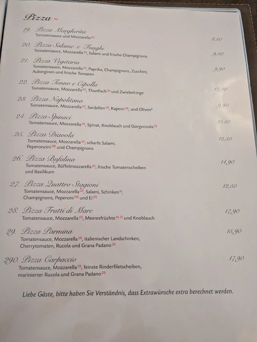 Speisekarte photo 1