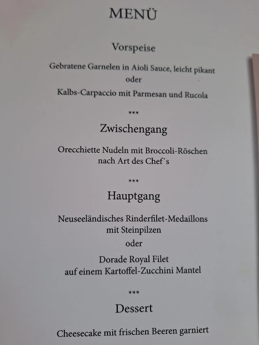 Speisekarte photo 2