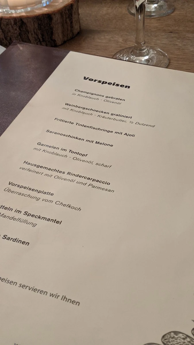 Speisekarte, Wirtshaus zum Schwejk