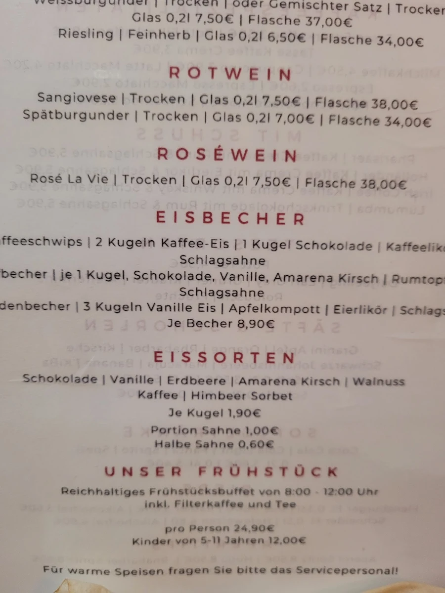 Speisekarte photo 2
