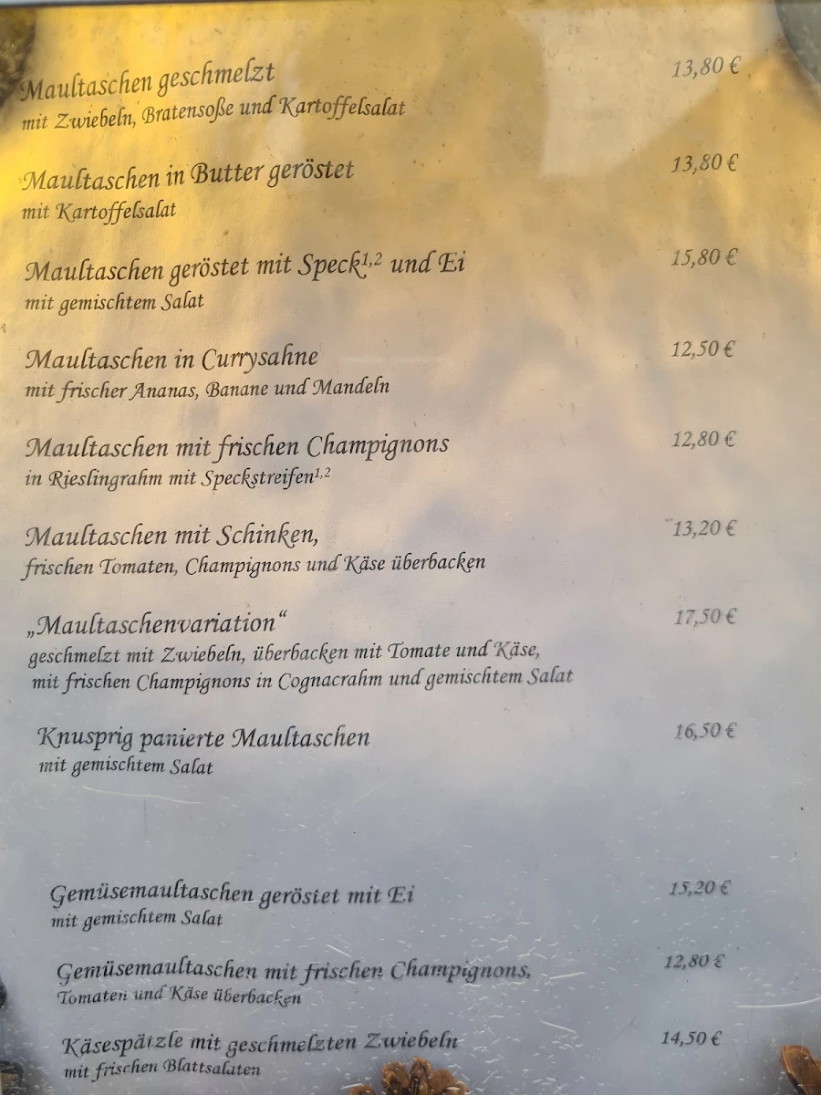 Speisekarte photo 2