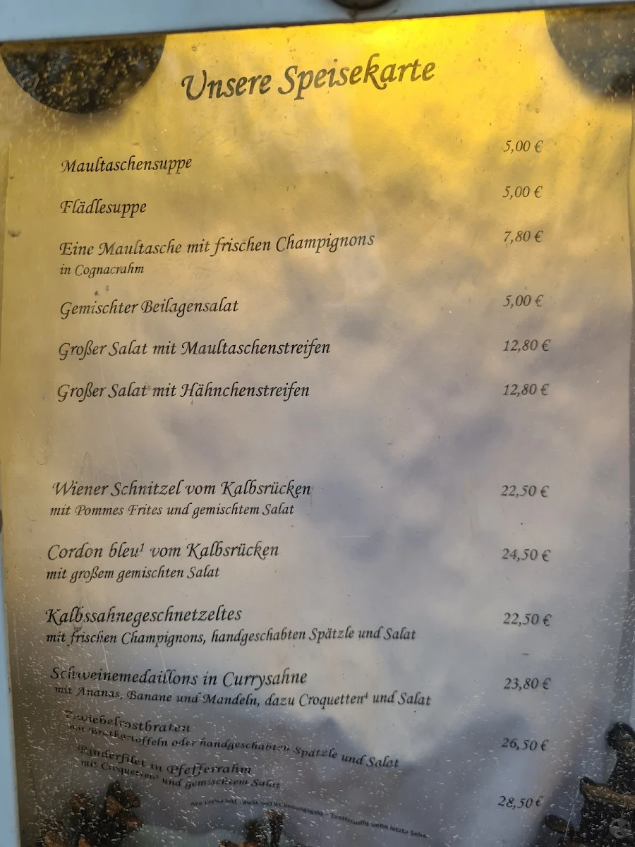 Speisekarte photo 3