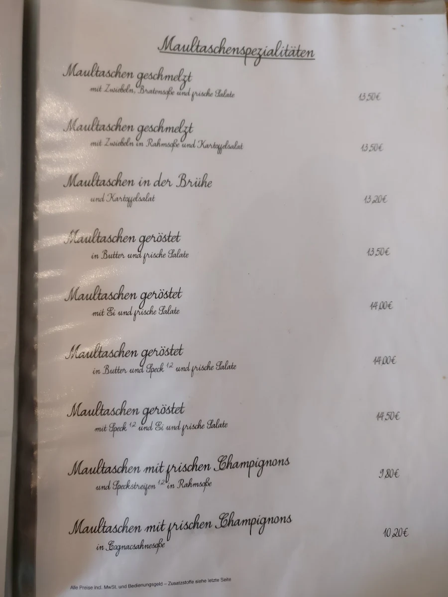 Speisekarte photo 7