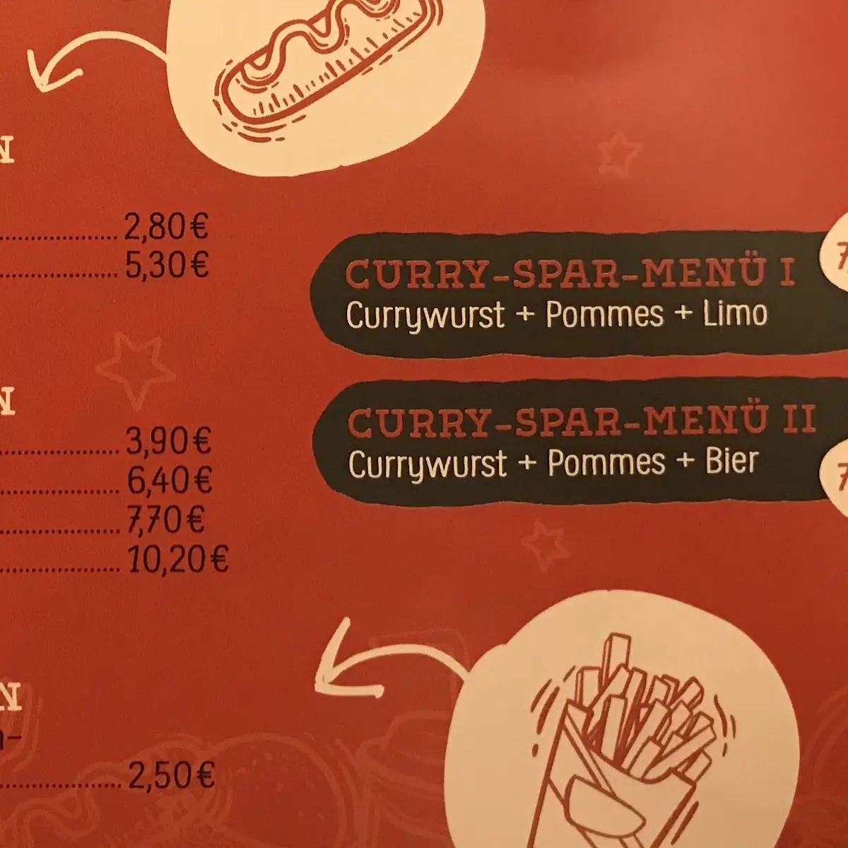 Speisekarte, Curry 35