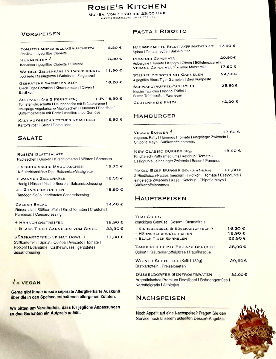 Speisekarte photo 3