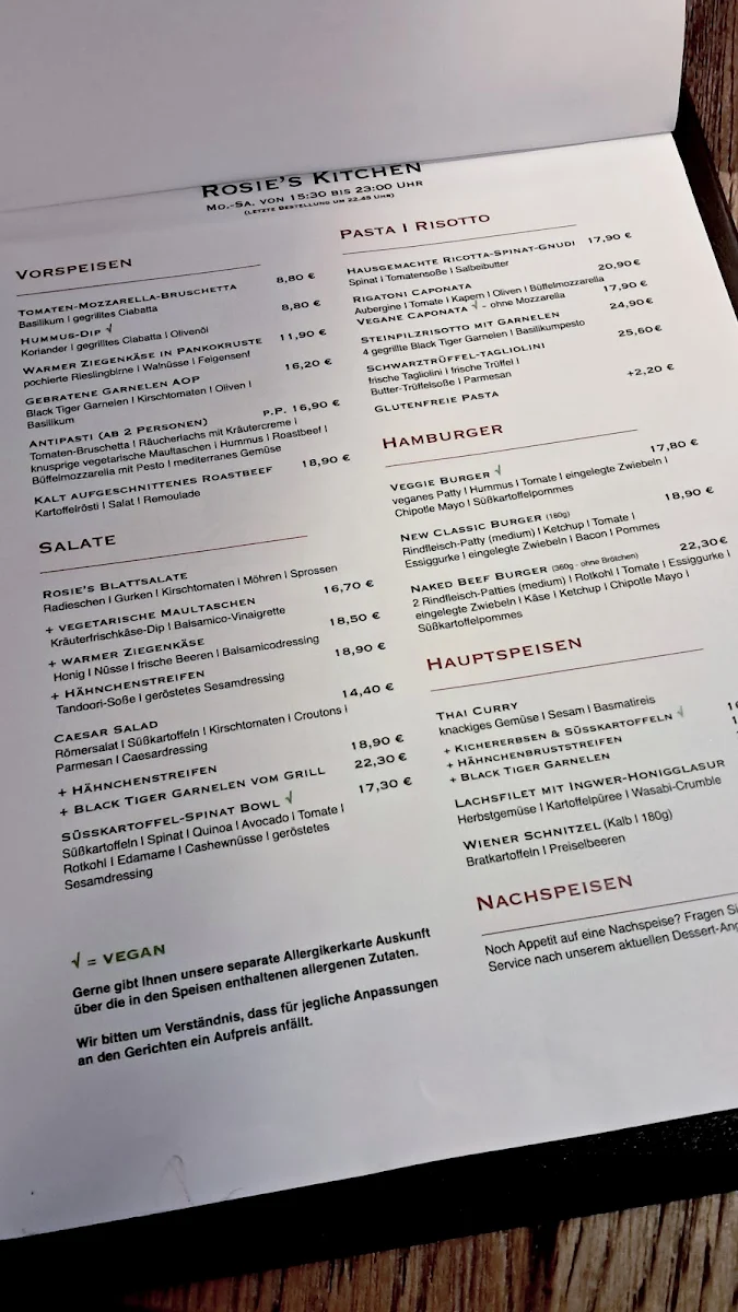 Speisekarte photo 6