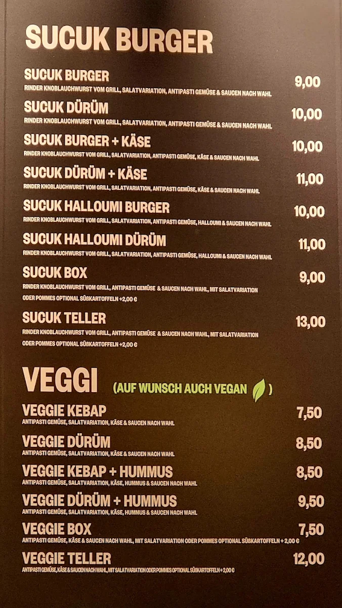 Speisekarte photo 3