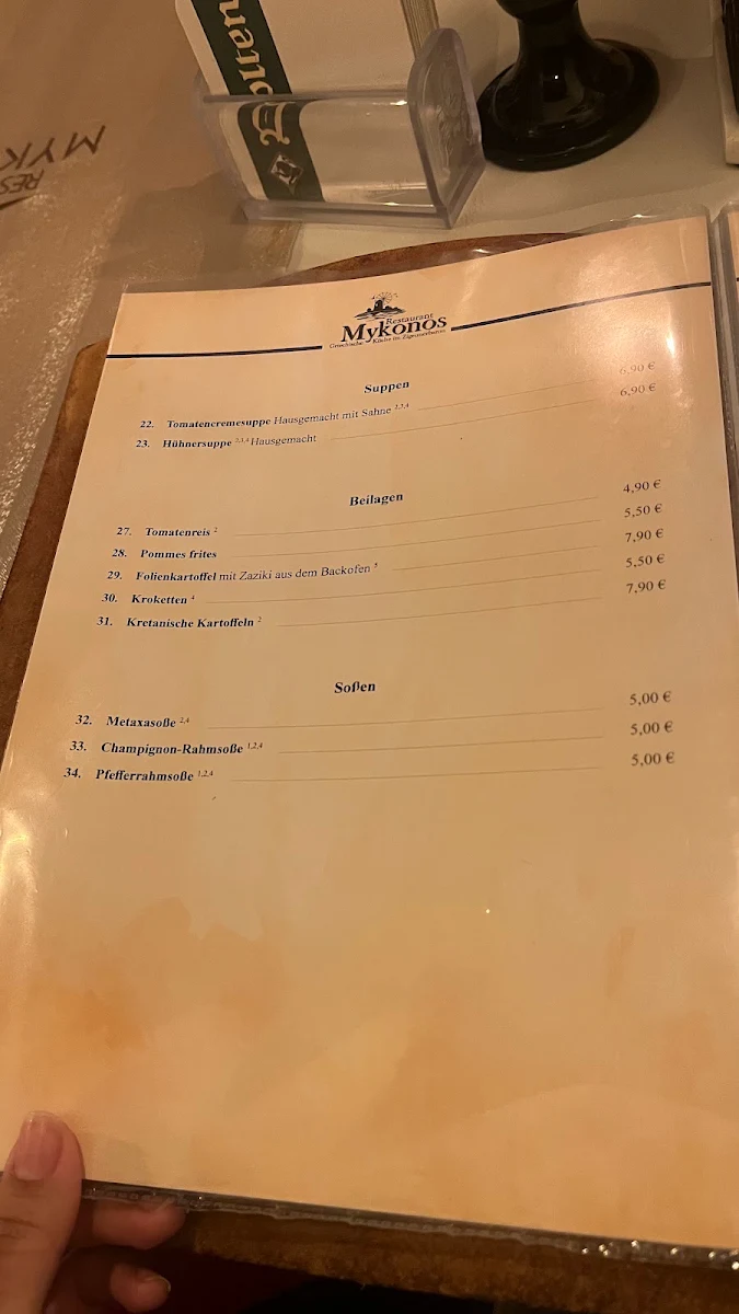 Speisekarte photo 4