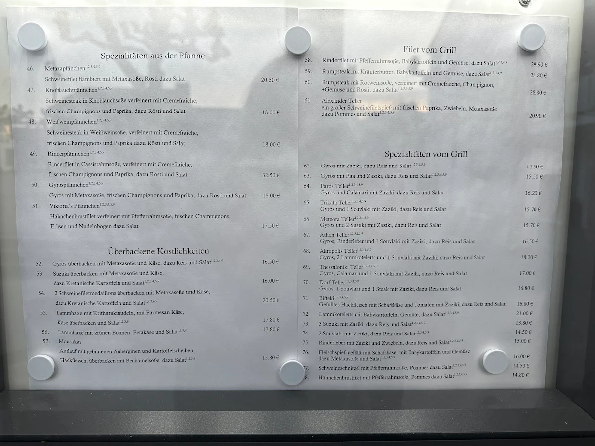 Speisekarte photo 5
