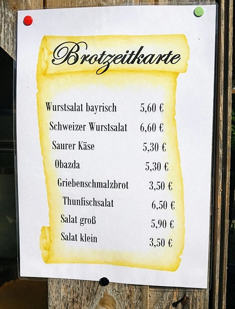Speisekarte photo 4