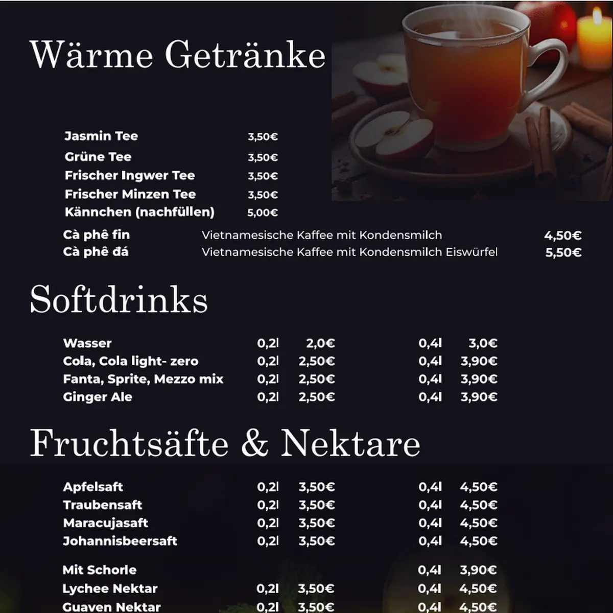 Speisekarte photo 3
