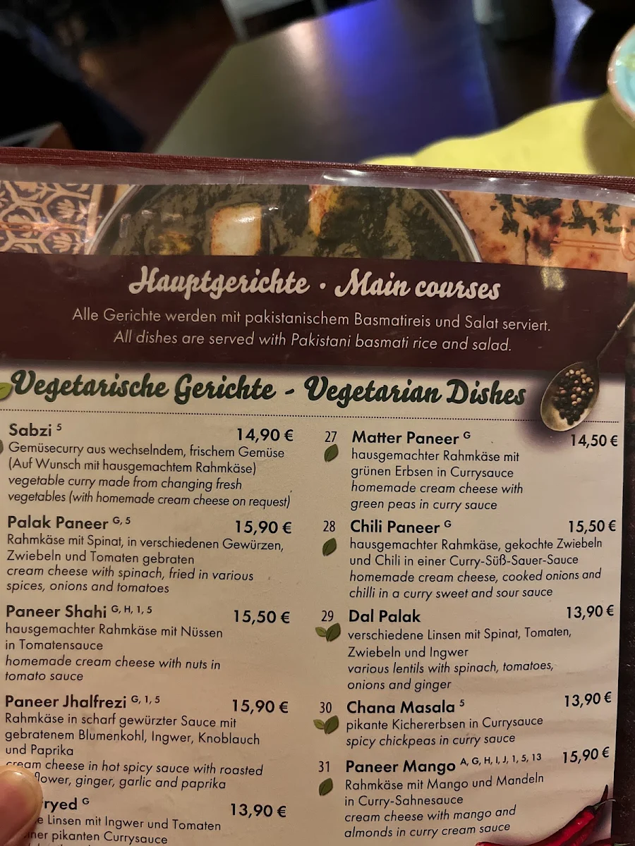 Speisekarte photo 2