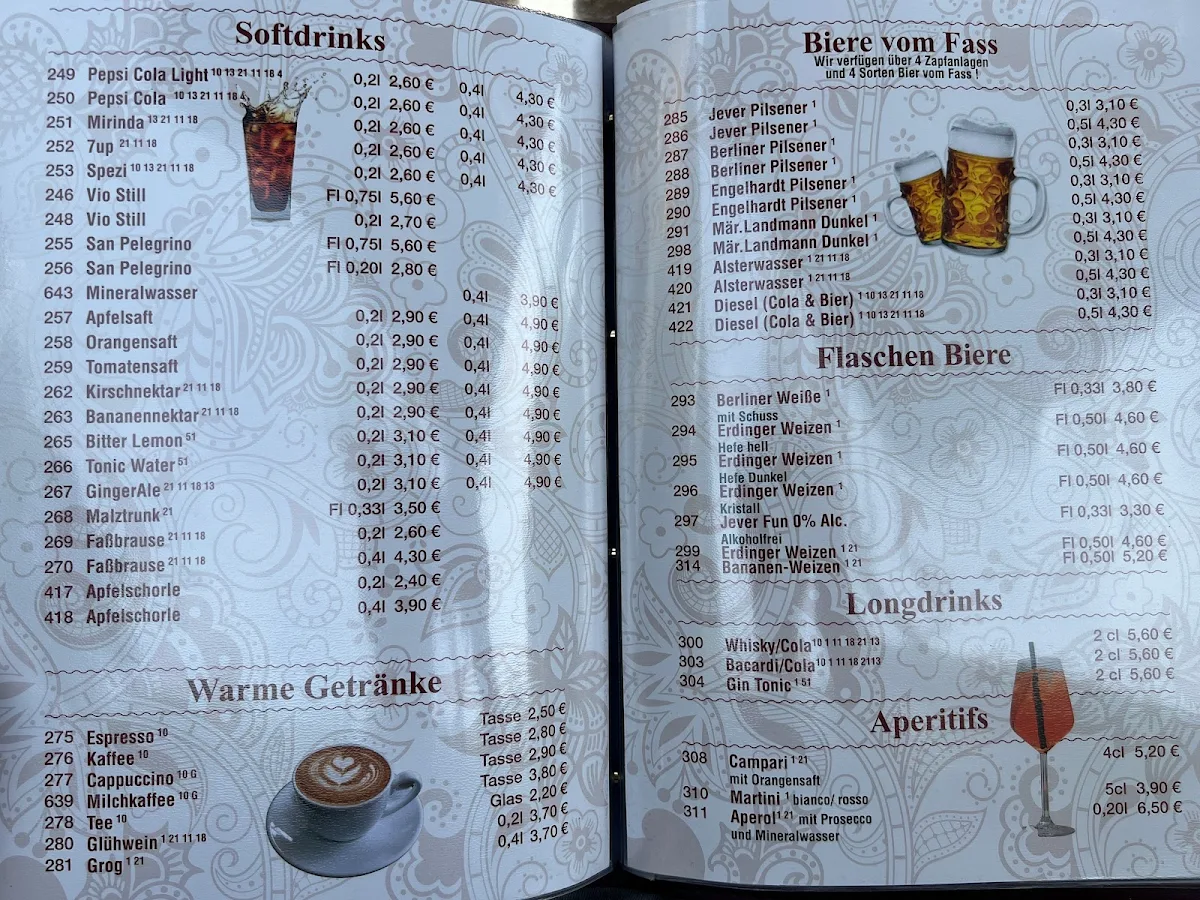 Speisekarte photo 2