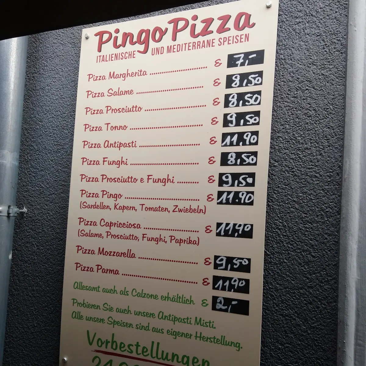 Speisekarte photo 1