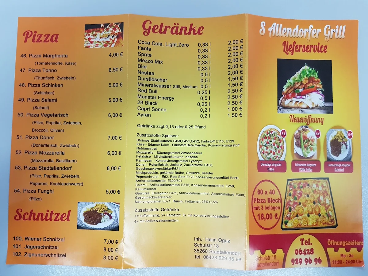 Speisekarte photo 3