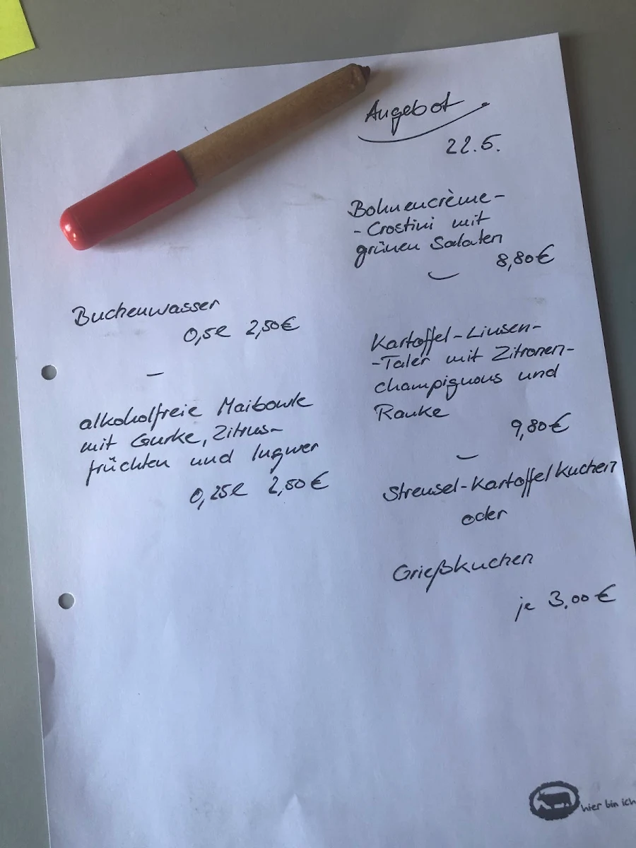 Speisekarte photo 1