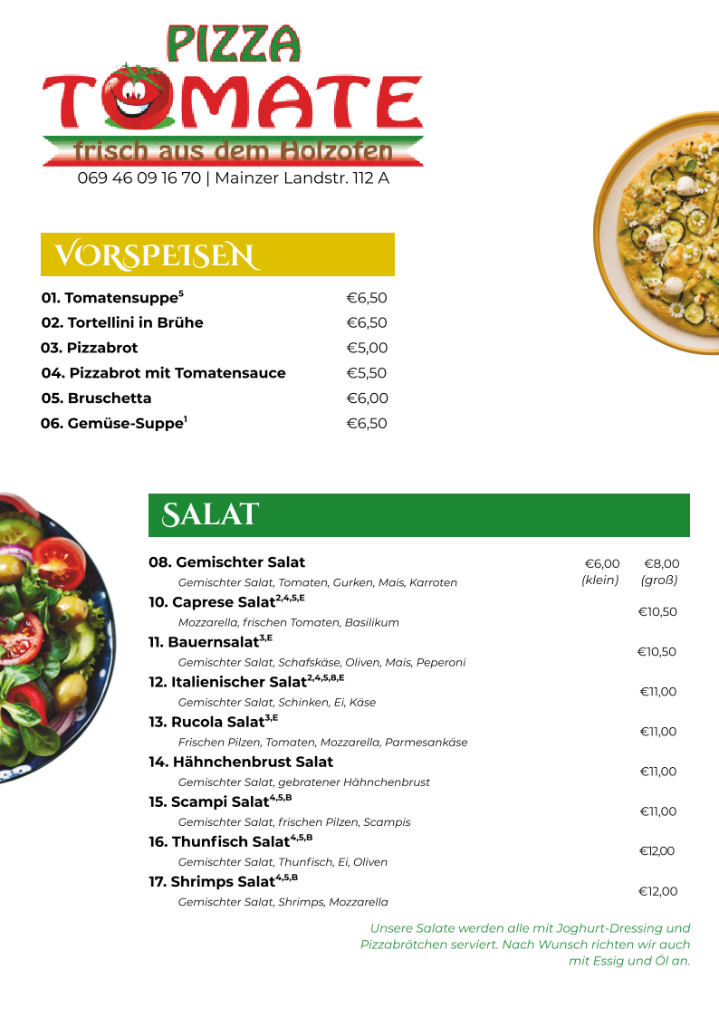 Speisekarte photo 1