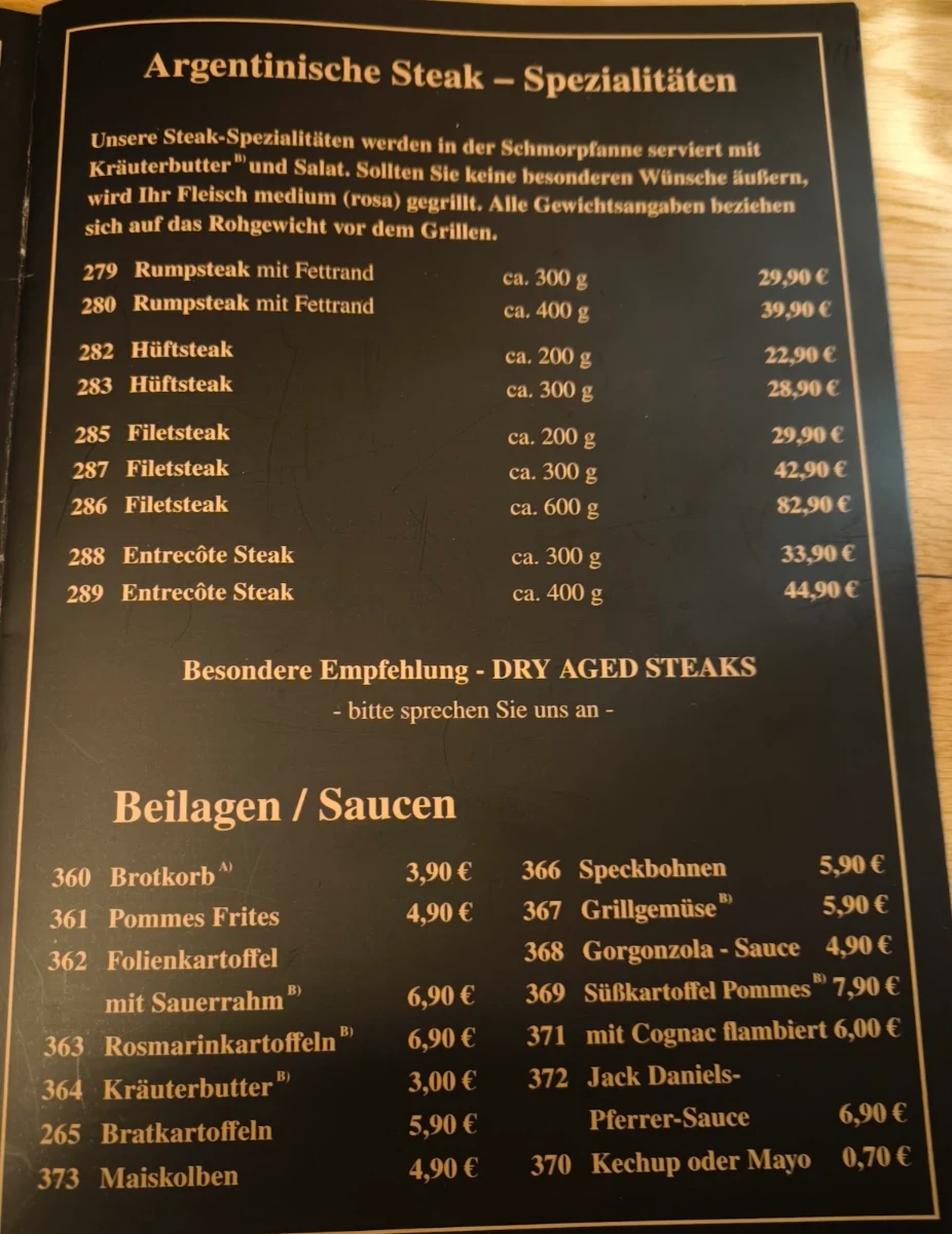 Speisekarte photo 4