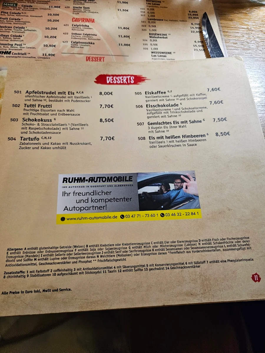 Speisekarte photo 8