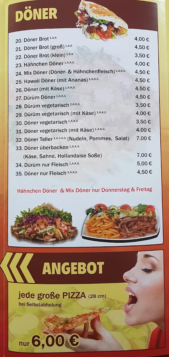 Speisekarte photo 3