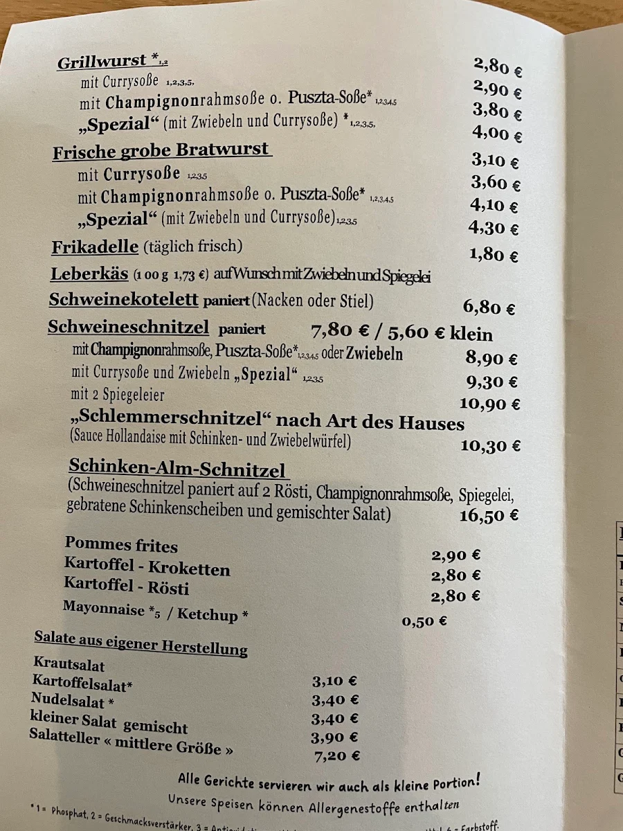 Speisekarte photo 6