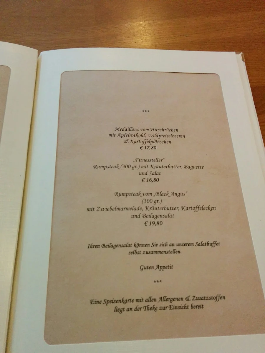 Speisekarte photo 5