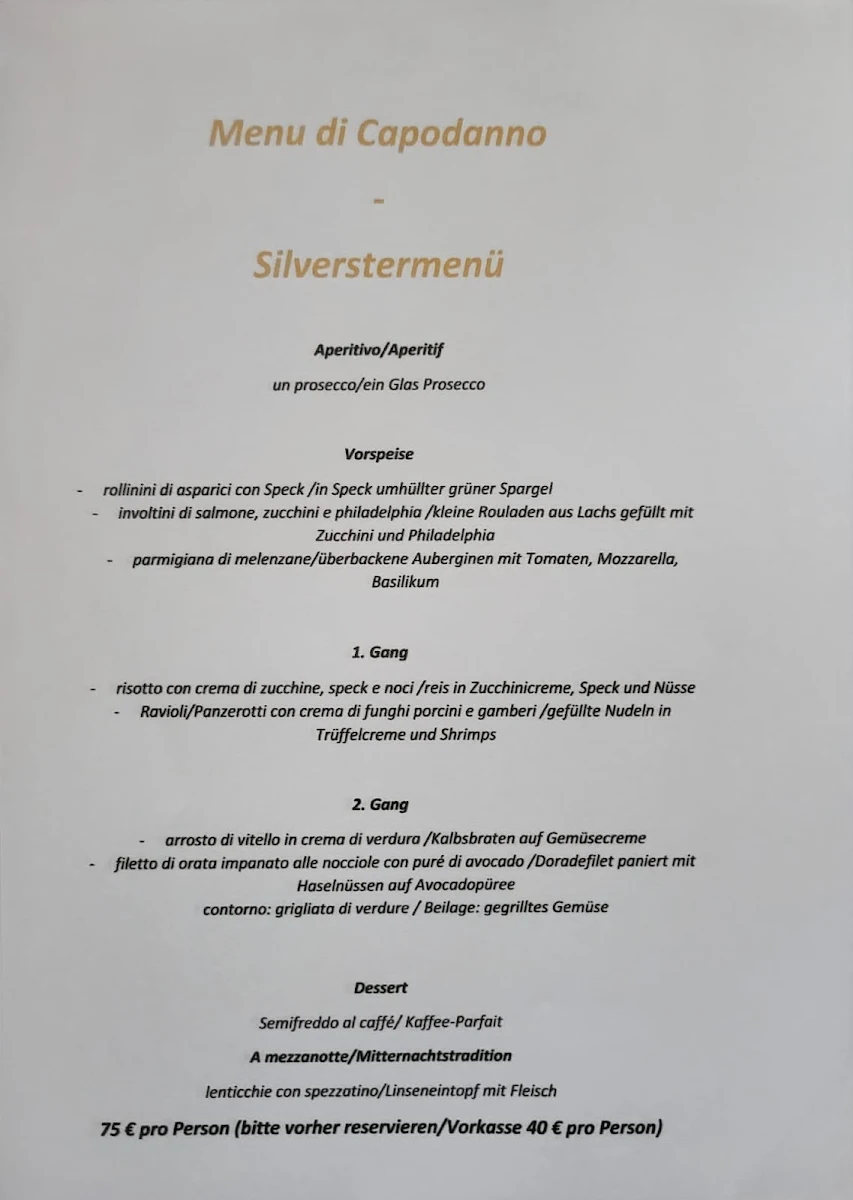 Speisekarte photo 1