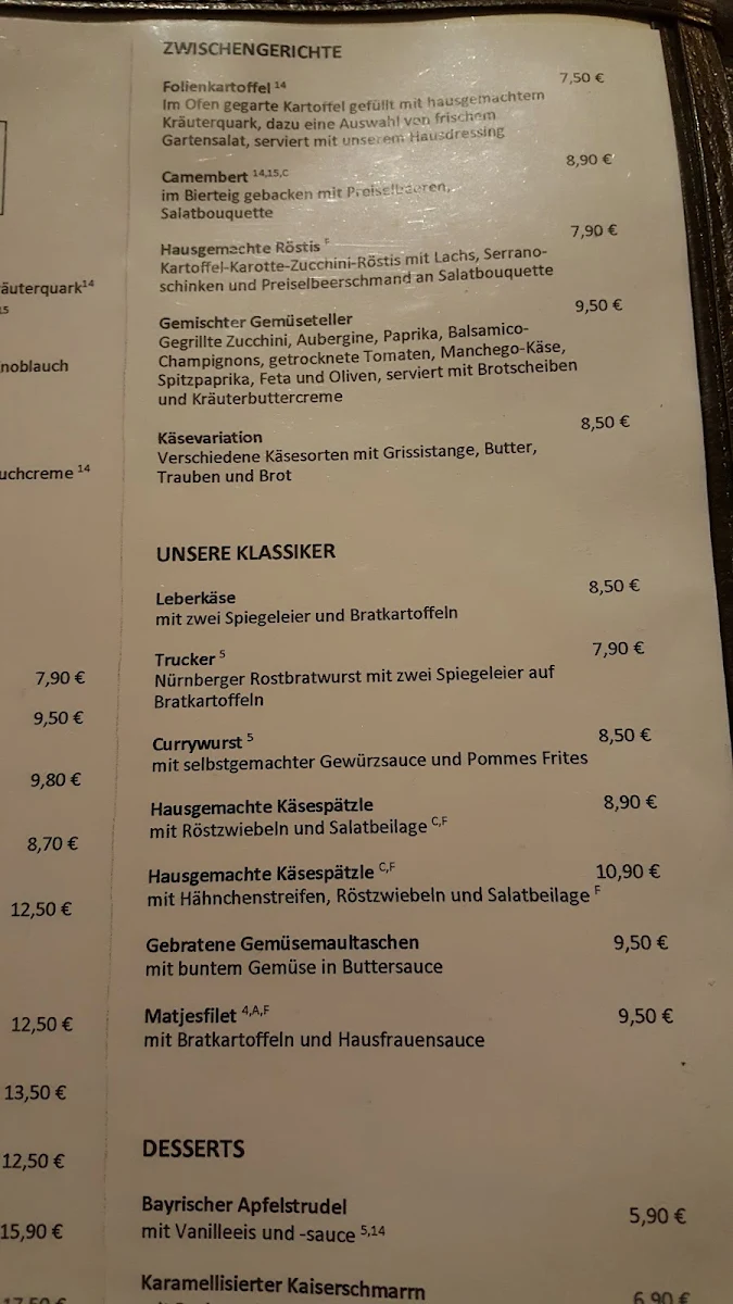 Speisekarte photo 5