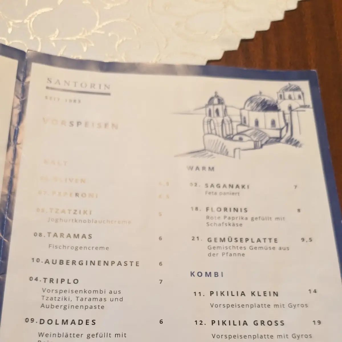 Speisekarte photo 2