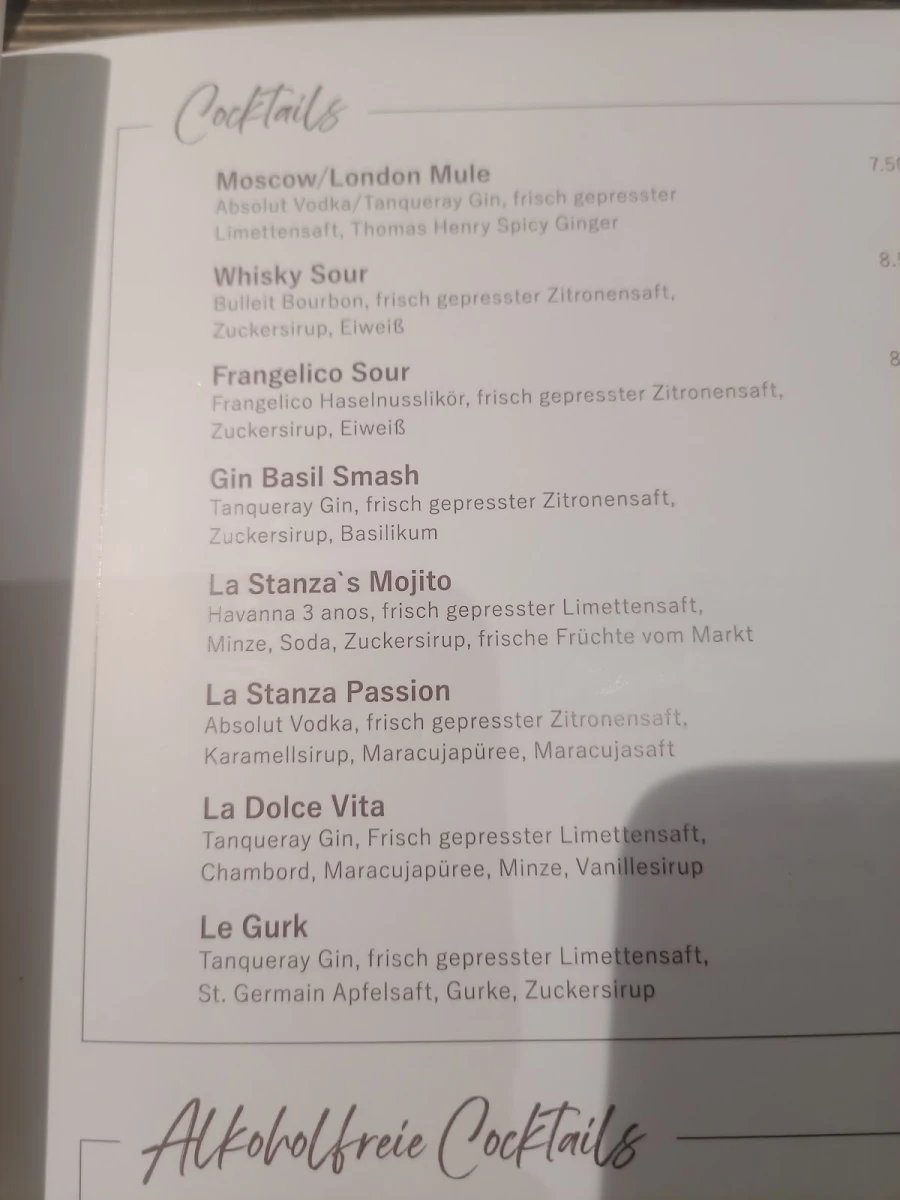 Speisekarte photo 8