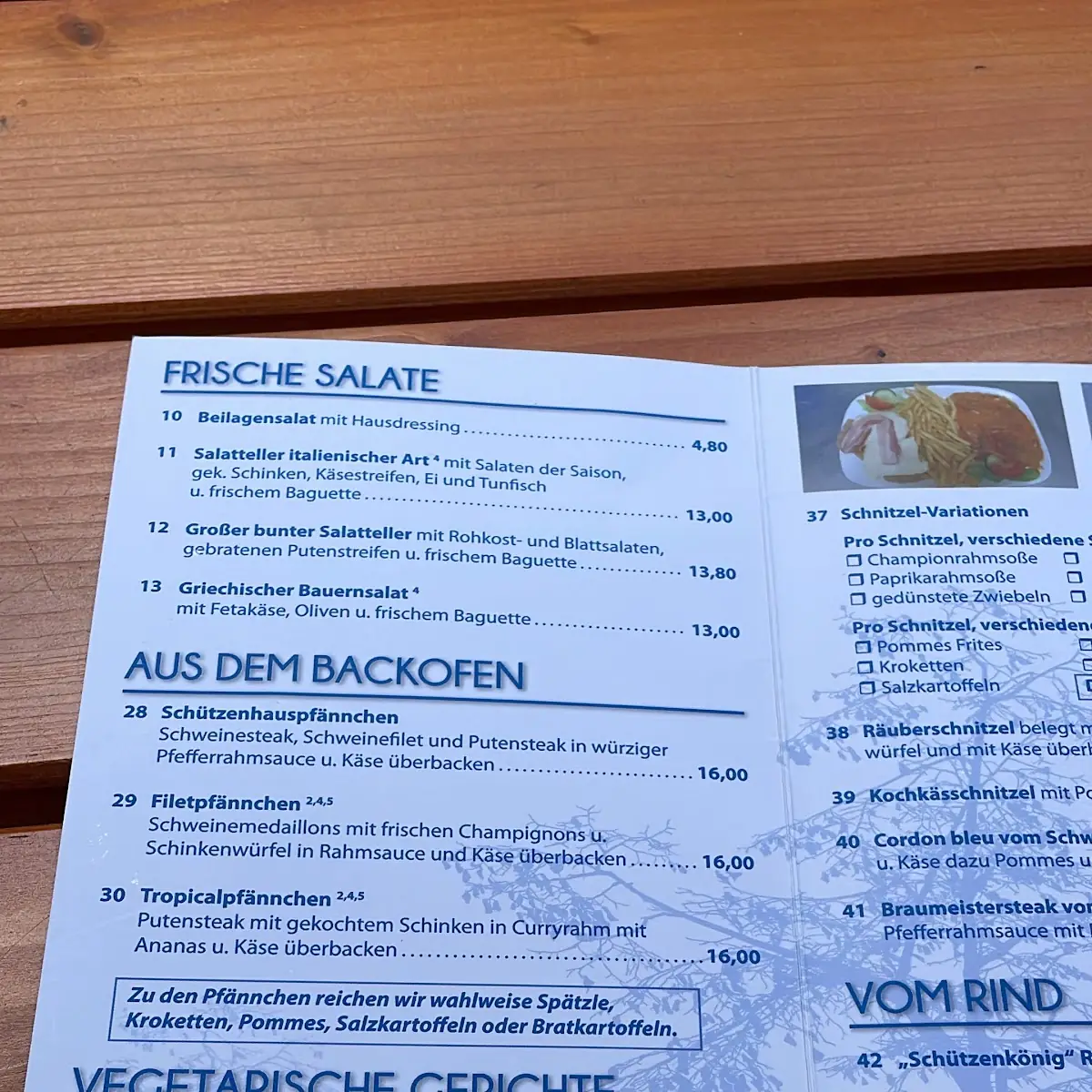 Speisekarte photo 1