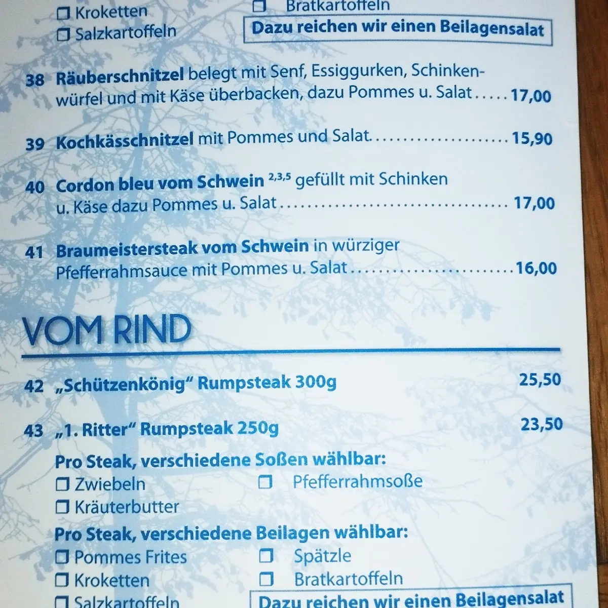 Speisekarte photo 10