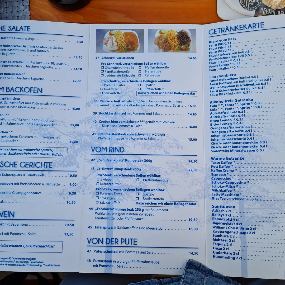 Speisekarte photo 2