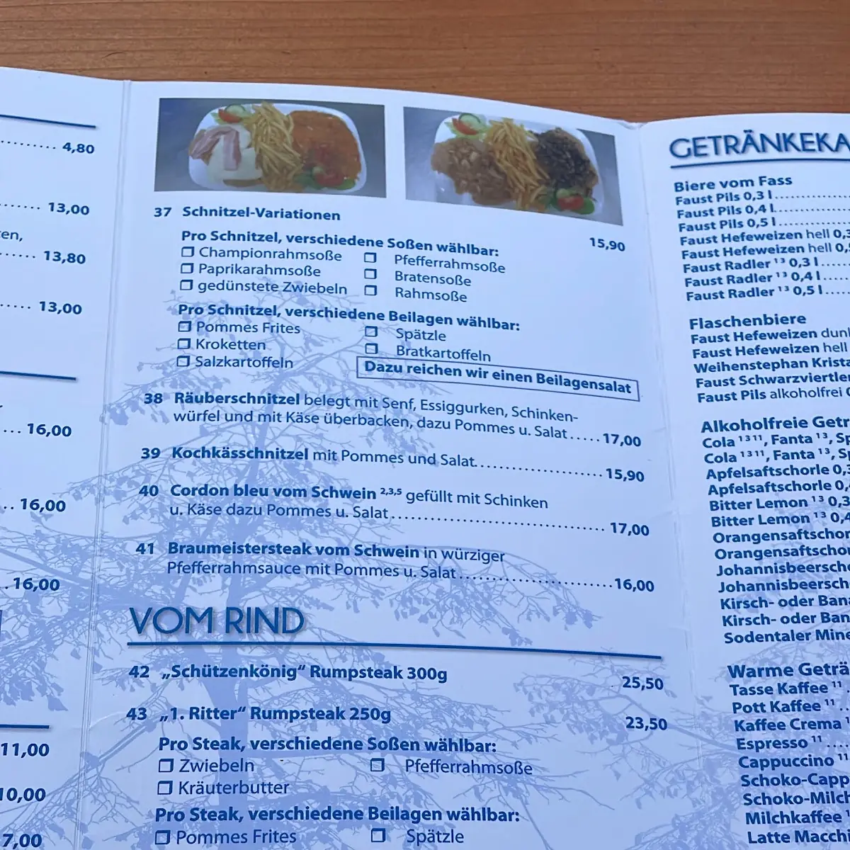 Speisekarte photo 4