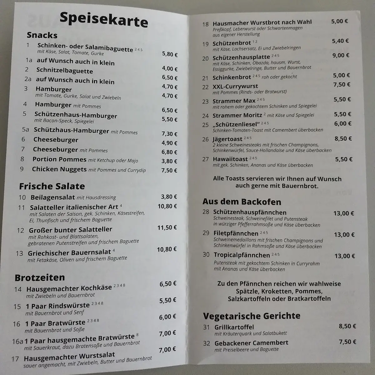 Speisekarte photo 7