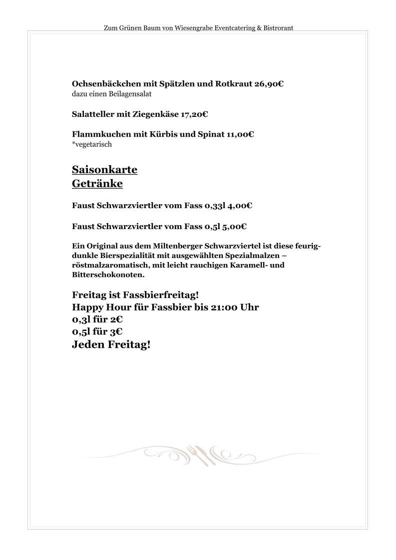 Speisekarte photo 6