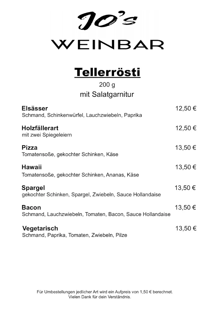 Speisekarte photo 2