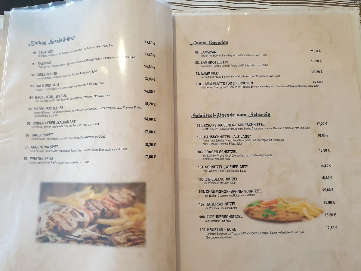Speisekarte photo 2