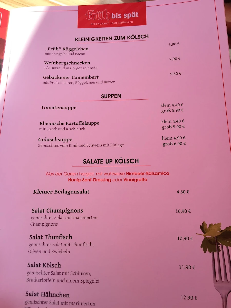 Speisekarte photo 2