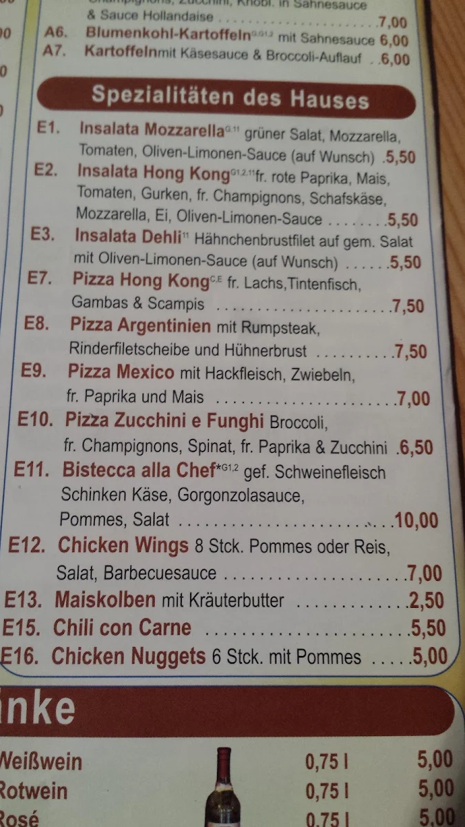 Speisekarte photo 3