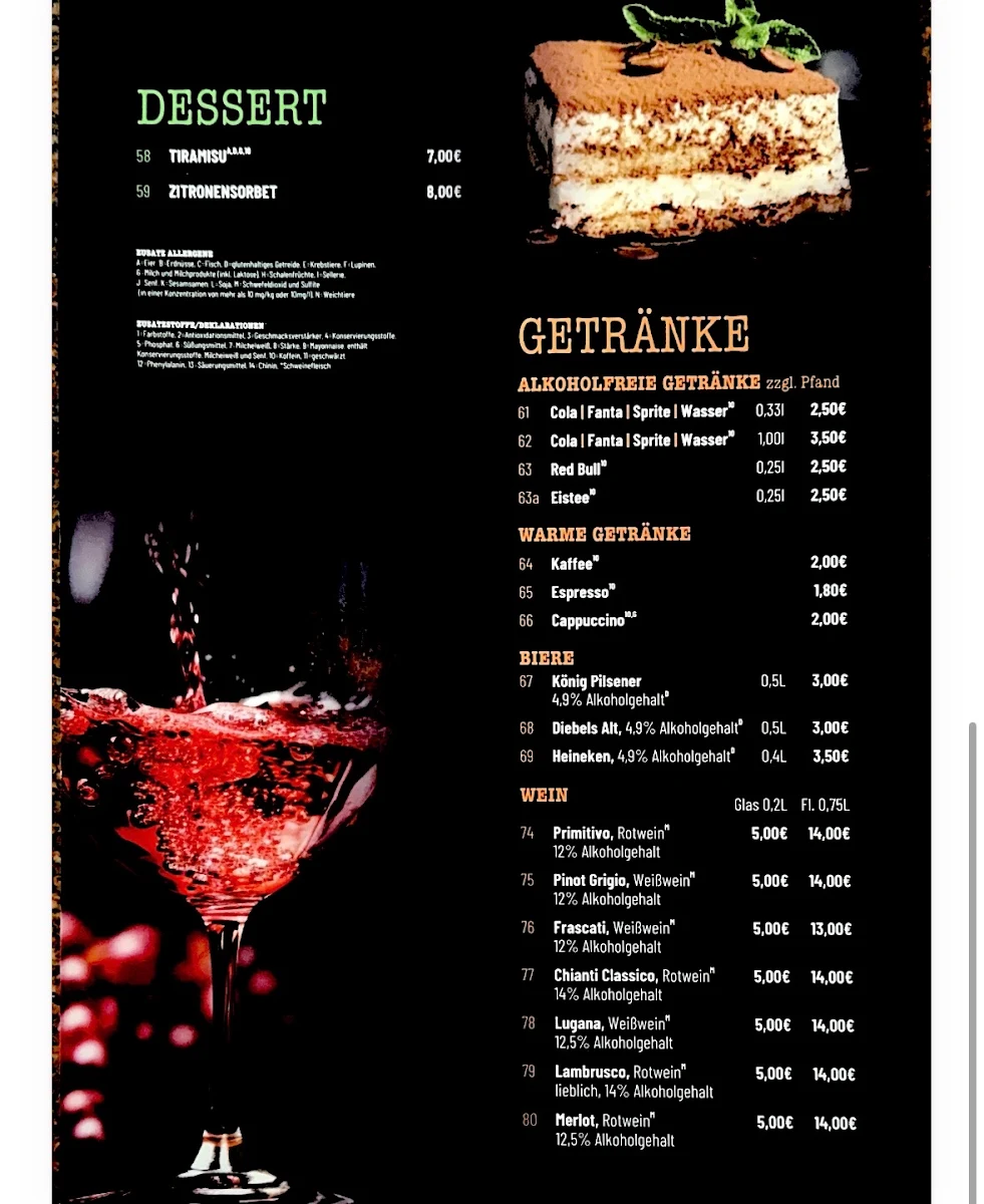 Speisekarte photo 5