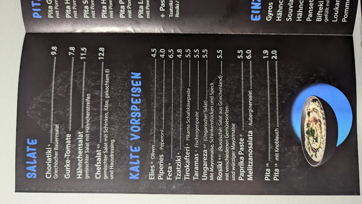 Speisekarte photo 3