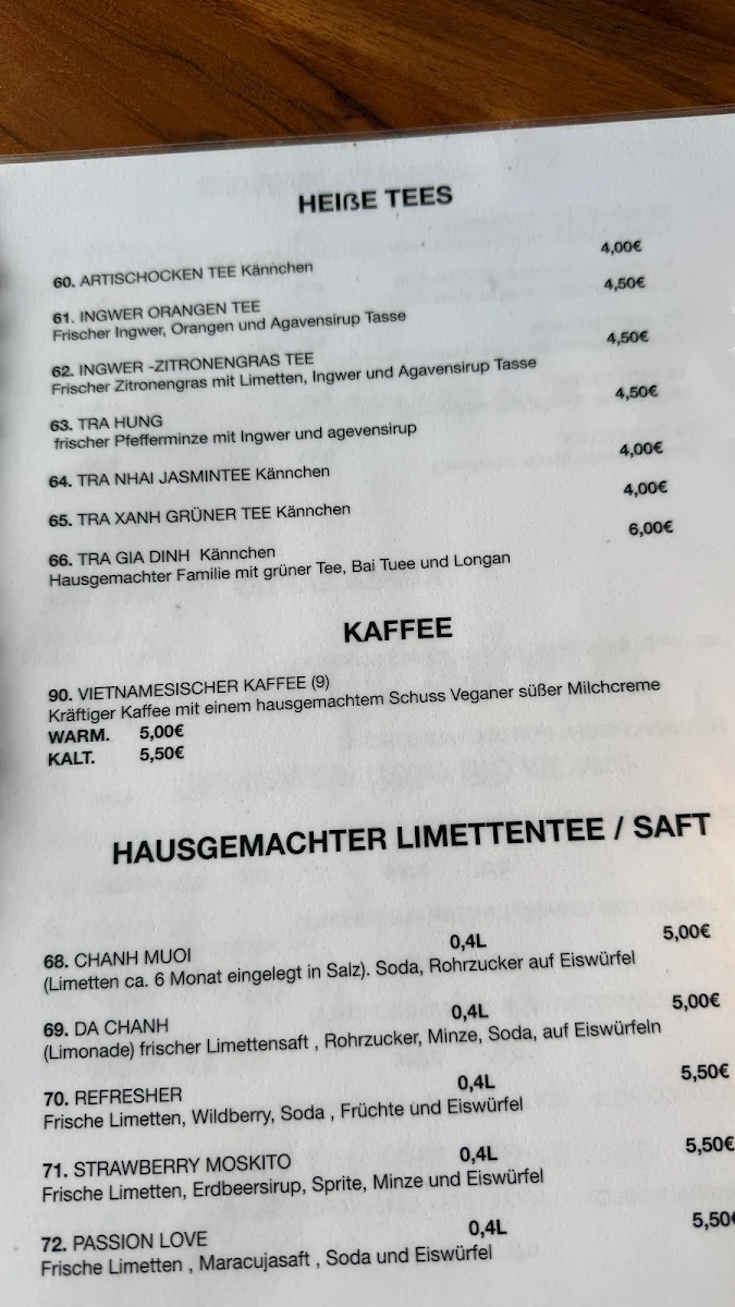 Speisekarte photo 3